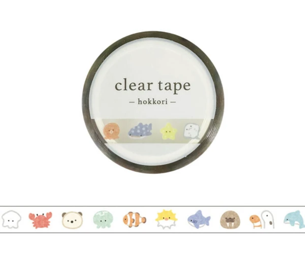 Mind Wave 7mm Clear Tape - Hokkori - Suizokukan