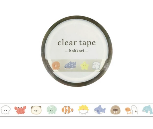Mind Wave 7mm Clear Tape - Hokkori - Suizokukan