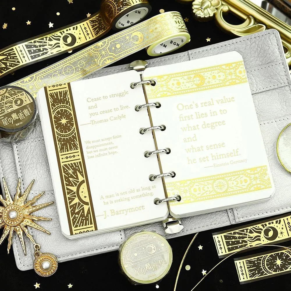 BGM Foil Washi Tape - Grimoire of Stars Series - Holy