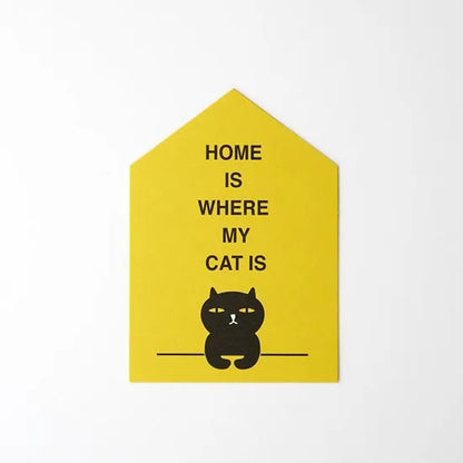 superB studio - Postcard - Home is Where My Cat is
