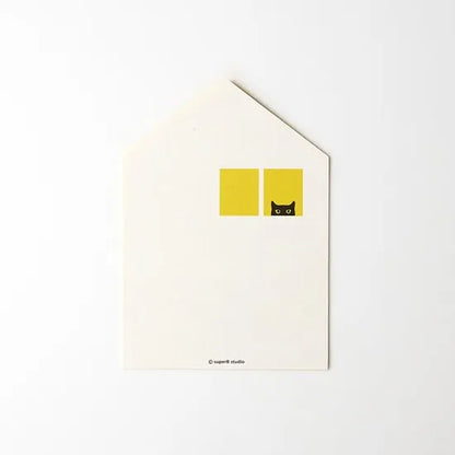 superB studio - Postcard - Home is Where My Cat is
