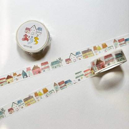 Spica Garden Washi Tape - muu-chan Series - Home