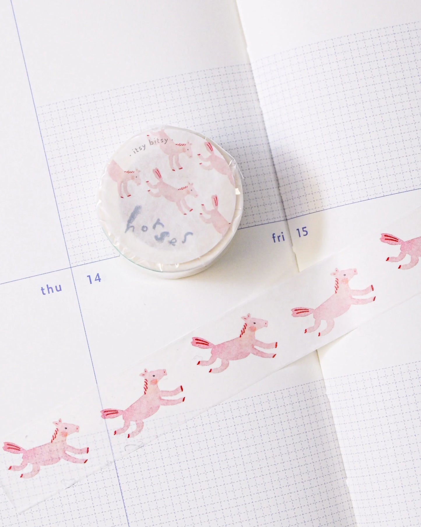 dodolulu - Washi Tape - itsy bitsy Series - Horses