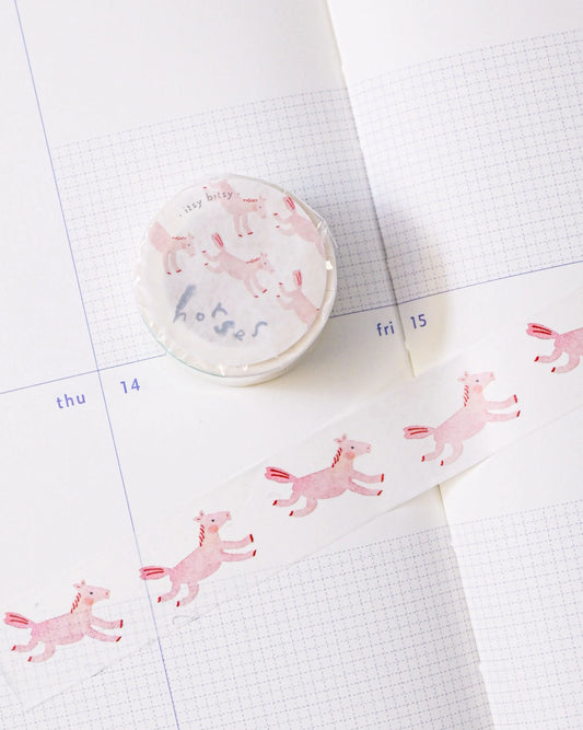 dodolulu - Washi Tape - itsy bitsy Series - Horses
