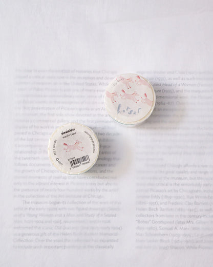 dodolulu - Washi Tape - itsy bitsy Series - Horses