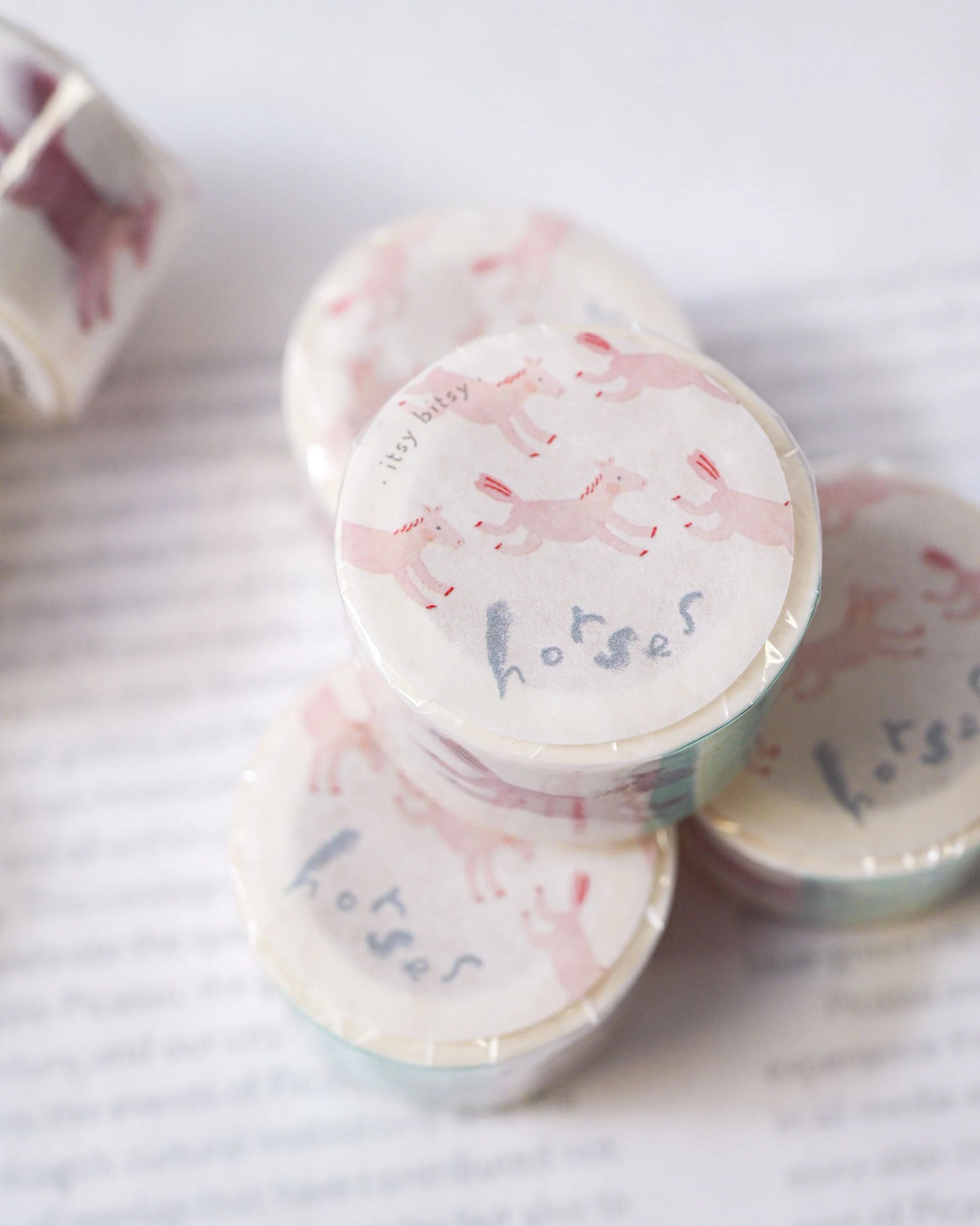dodolulu - Washi Tape - itsy bitsy Series - Horses