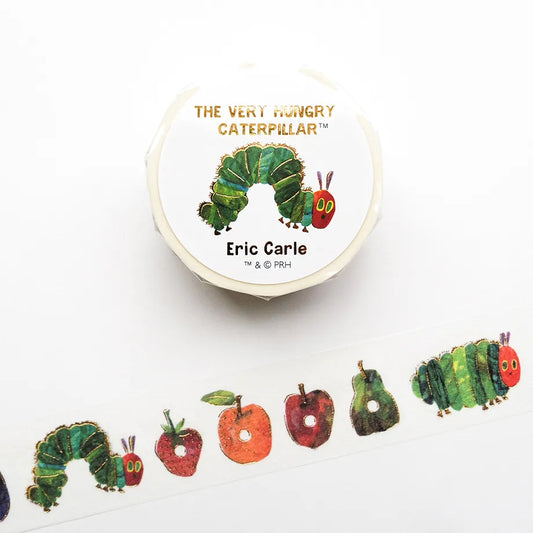 Cozyca x Eric Carle - Washi Tape -  The Very Hungry Caterpillar