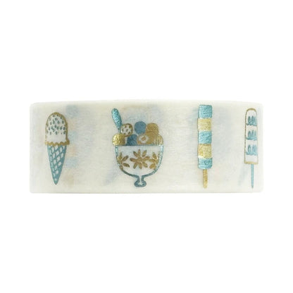 Shinzi Katoh Washi Tape - Hoshiakari - Ice Cream