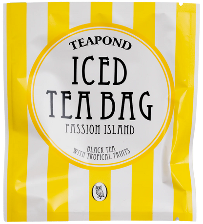 TEAPOND Iced Tea Bags with Mini Tote - Assorted Set of 8