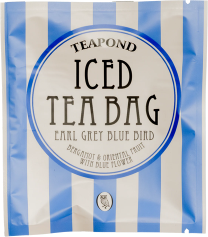 TEAPOND Iced Tea Bags with Mini Tote - Assorted Set of 8