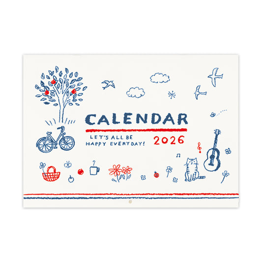 RYU-RYU x Honjo Ayako - Illustrated Life 2026 Calendar