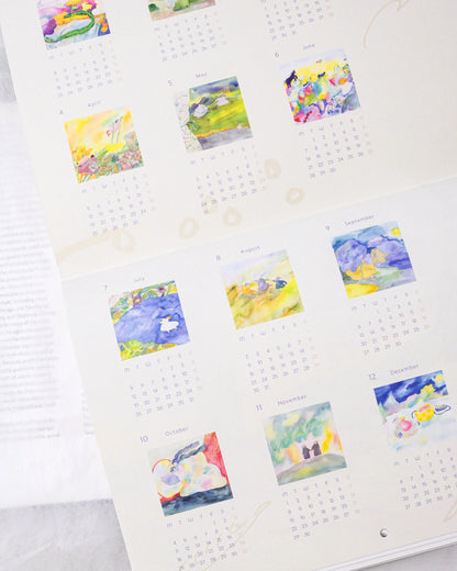 dodolulu - 2027 A4 Illustrated Wall Calendar