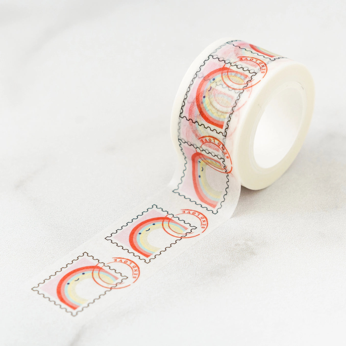 ILOOTPAPERIE - Rainbow Stamp Washi Tape