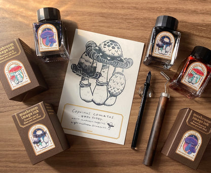 nocco. x Tono & Lims - Mushroom Image Ink - Sasakure Hitoyotake (Shimmer)