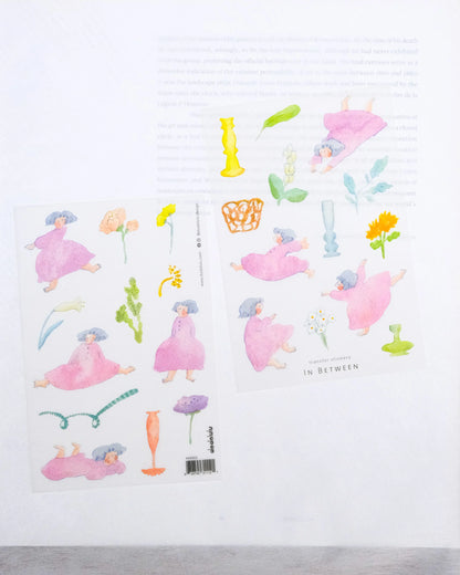 dodolulu - Transfer Sticker Sheet - In Between
