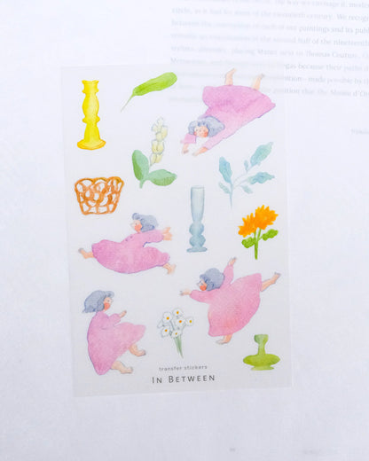 dodolulu - Transfer Sticker Sheet - In Between