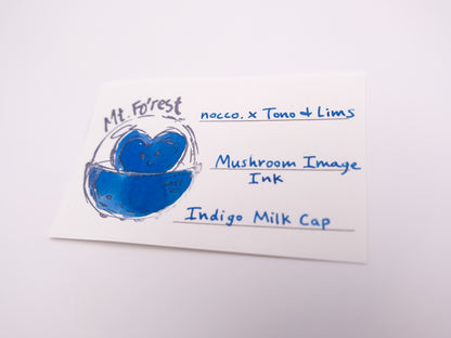 nocco. x Tono & Lims - Mushroom Image Ink - Indigo Milk Cap