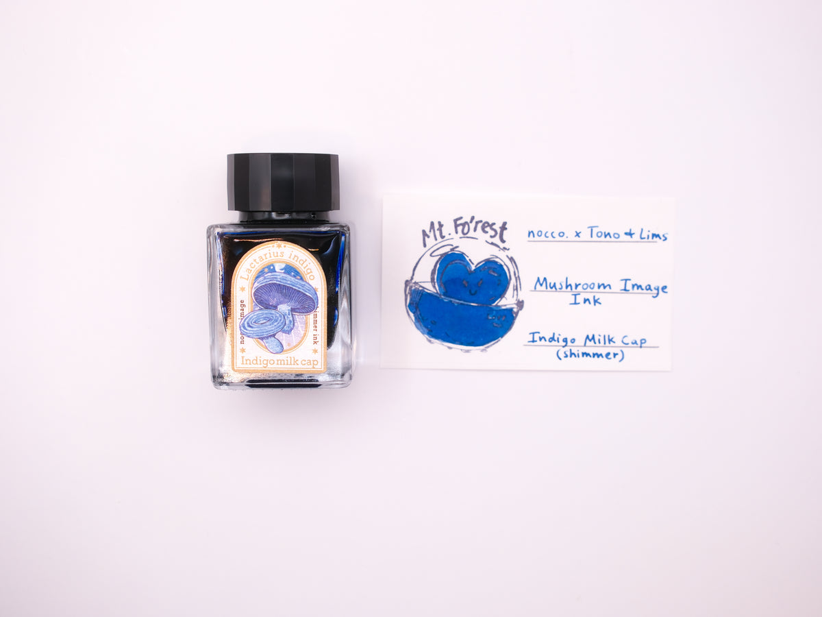 nocco. x Tono & Lims - Mushroom Image Ink - Indigo Milk Cap (Shimmer)