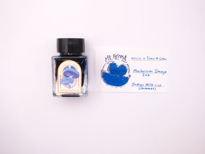 nocco. x Tono & Lims - Mushroom Image Ink - Indigo Milk Cap (Shimmer)