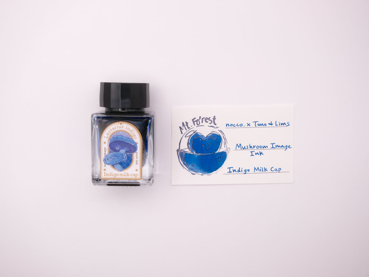 nocco. x Tono & Lims - Mushroom Image Ink - Indigo Milk Cap