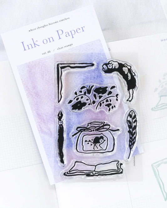 dodolulu - Clear Stamps - Ink on Paper