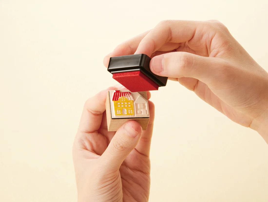 Shachihata Oil-Based Mini Ink Pad - Iromoyo Warabe