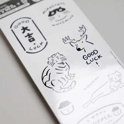 WHOSMiNG Sticker Sheet - CTRL+V Series - Issue 003