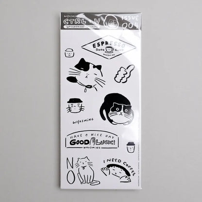 WHOSMiNG Sticker Sheet - CTRL+V Series - Issue 004