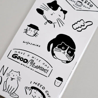 WHOSMiNG Sticker Sheet - CTRL+V Series - Issue 004