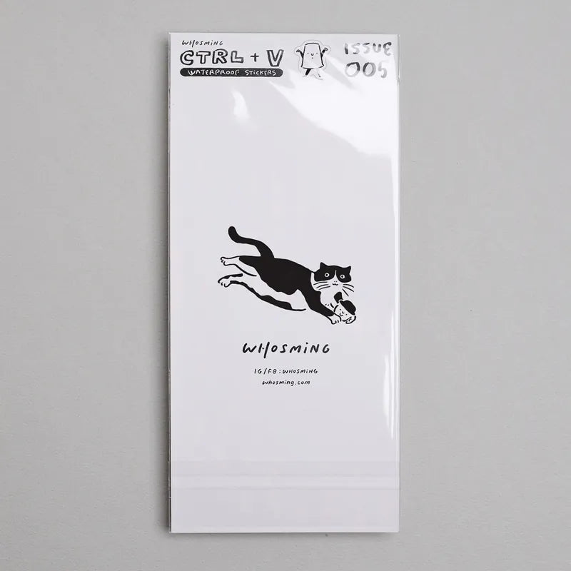 WHOSMiNG Sticker Sheet - CTRL+V Series - Issue 005