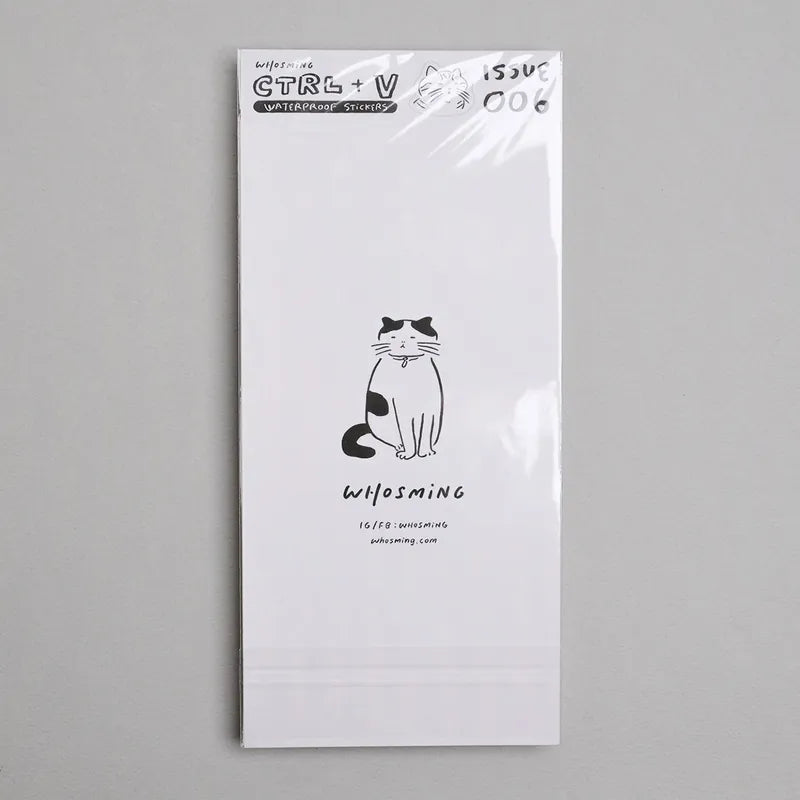 WHOSMiNG Sticker Sheet - CTRL+V Series - Issue 006