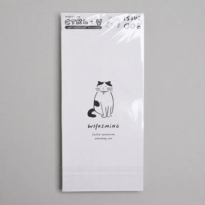 WHOSMiNG Sticker Sheet - CTRL+V Series - Issue 006