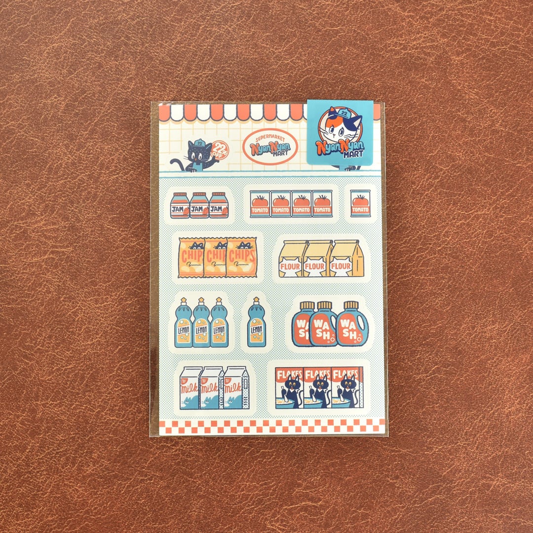 Papier Platz x ob1toy - Sticker Sheet - NyanNyan MART - Item