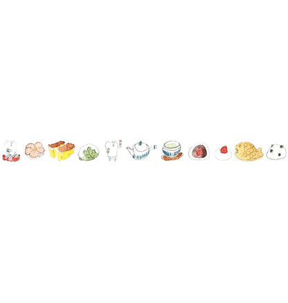 Spica Garden Washi Tape - muu-chan Series - Japanese Sweets