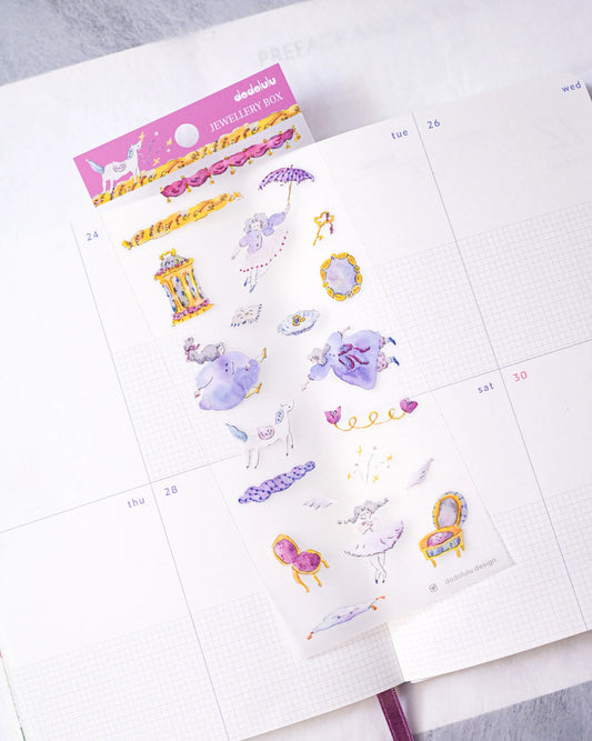 dodolulu - Matte Sticker Sheet - Jewellery Box