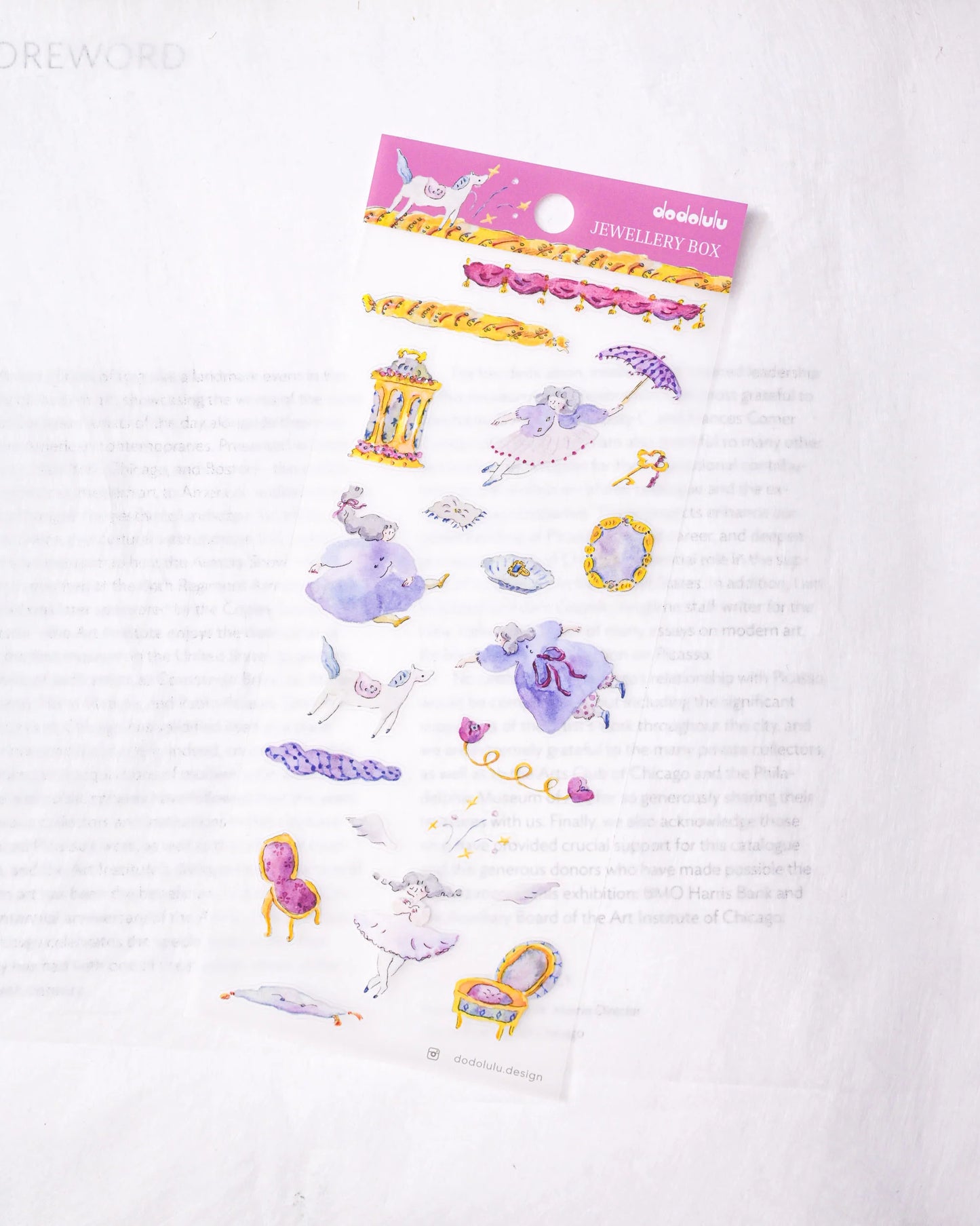 dodolulu - Matte Sticker Sheet - Jewellery Box