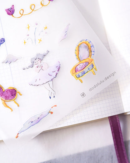 dodolulu - Matte Sticker Sheet - Jewellery Box