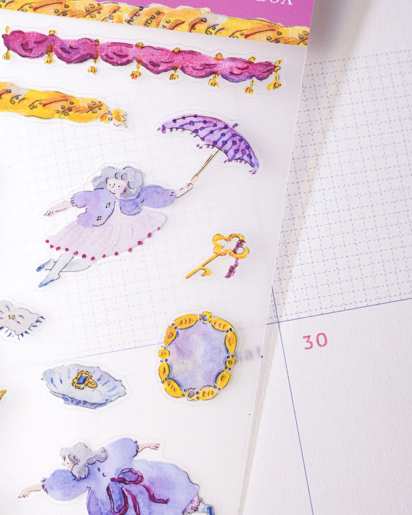 dodolulu - Matte Sticker Sheet - Jewellery Box