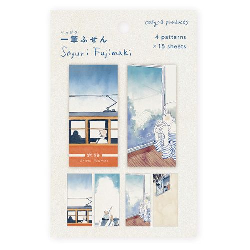 Cozyca x Sayuri Fujimaki - Ippitsusen Sticky Notes - Journey, Life