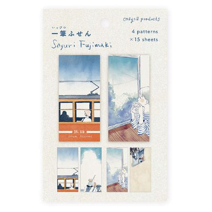 Cozyca x Sayuri Fujimaki - Ippitsusen Sticky Notes - Journey, Life