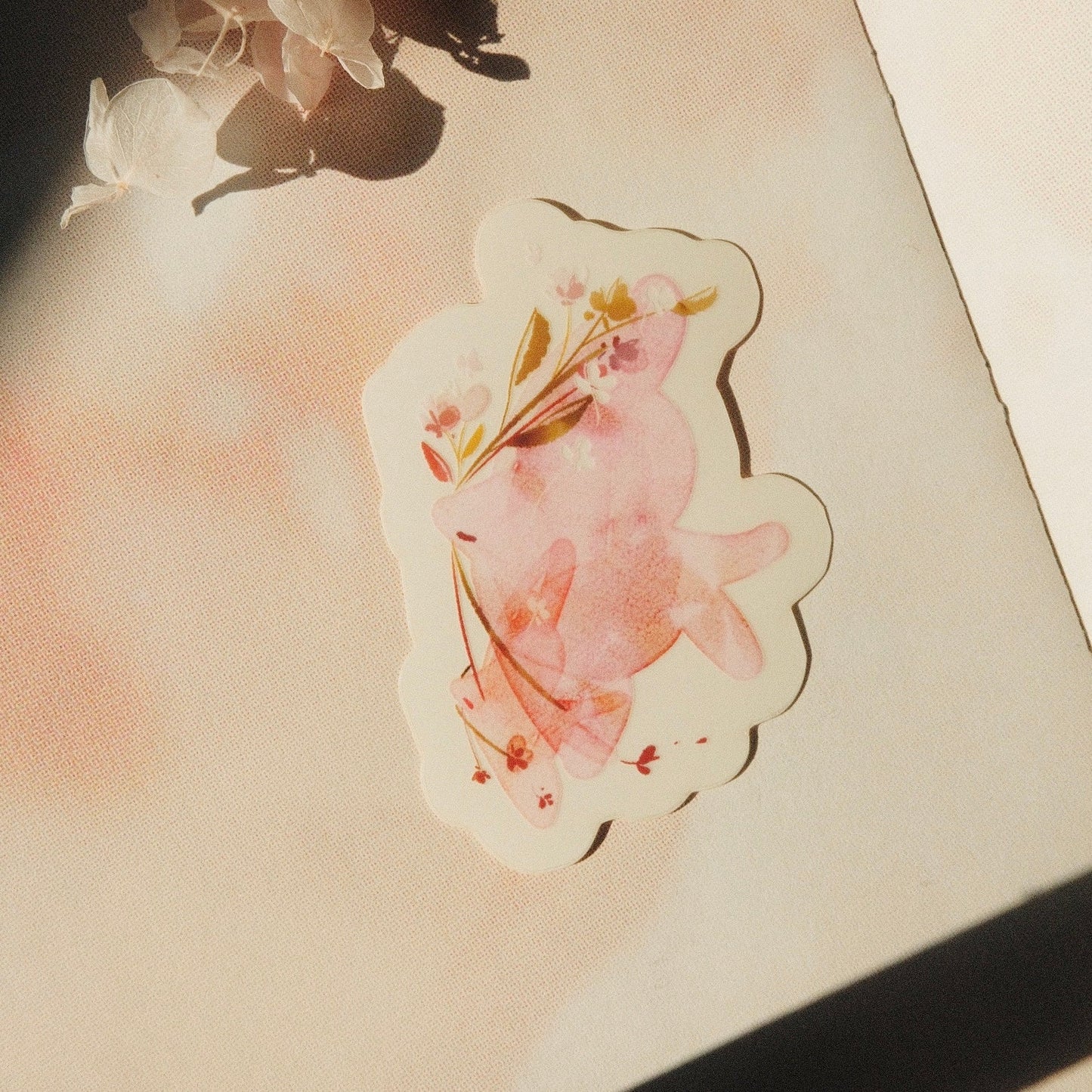 mikan manta - Transparent Sticker - Just the 2 of us
