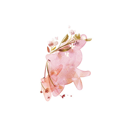 mikan manta - Transparent Sticker - Just the 2 of us