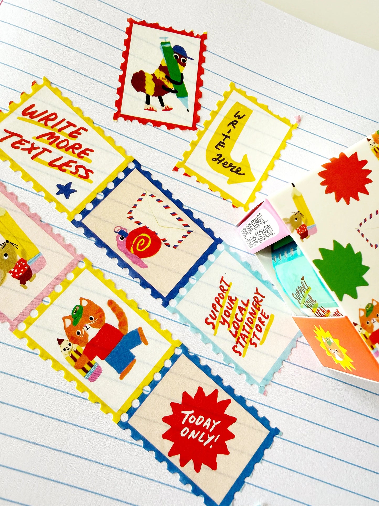 Stationery Store Day - Stamp Washi Tape - Karen Shoppers