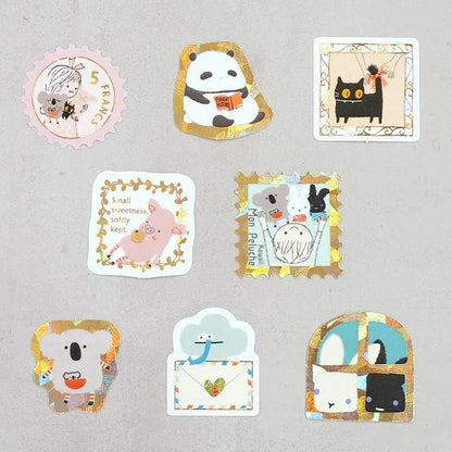 Shinzi Katoh Kirapika Flake Stickers - Kawaii Mon Peluche