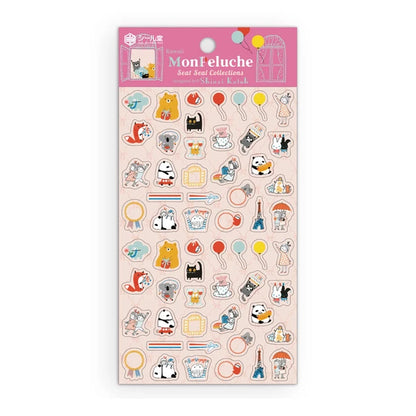 Seal Do Seat Seal Sticker Sheet - Kawaii Mon Peluche