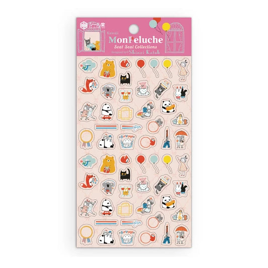 Seal Do Seat Seal Sticker Sheet - Kawaii Mon Peluche