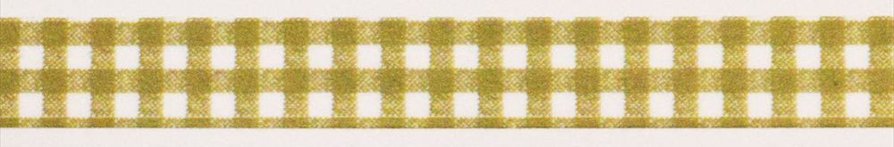 Classiky - Gingham Washi Tape - Khaki Green