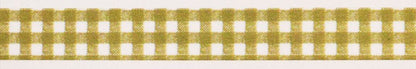 Classiky - Gingham Washi Tape - Khaki Green