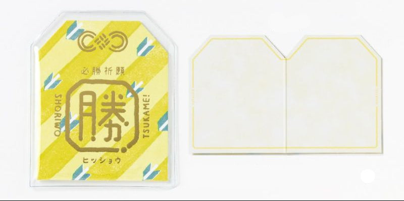 Iroha Omamoru Message Card - Hisho Kiiro