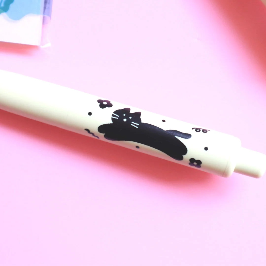 forme. x Uni-Ball One P Ballpoint Pen - Kimalle Series - 0.5mm - Cat Banana